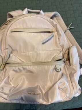 Madden NYC cream Nylon Backpack